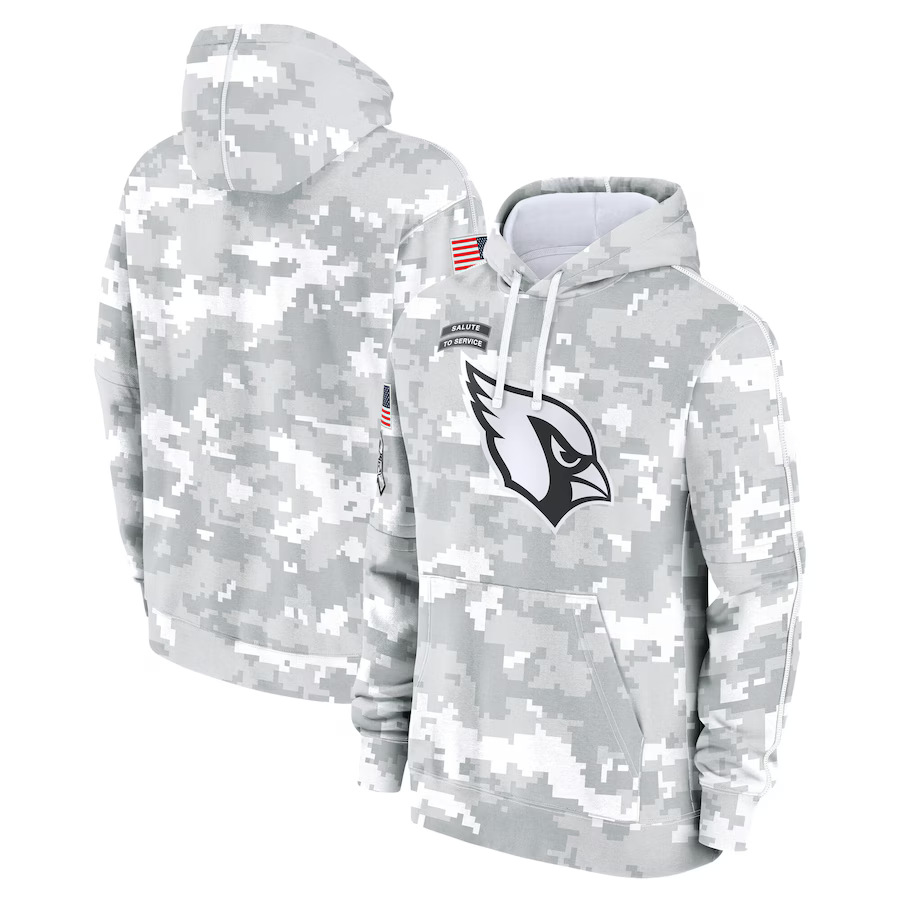 ARIZONA CARDINALS HEAVYWEIGHT HOODIE VETERAN01