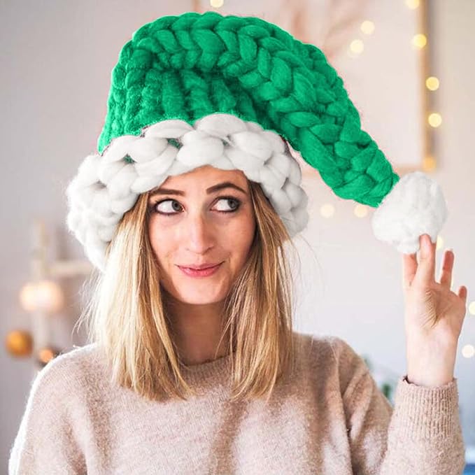 🎅🏼🎅🏼 Warm Velvet Knit Christmas Hat