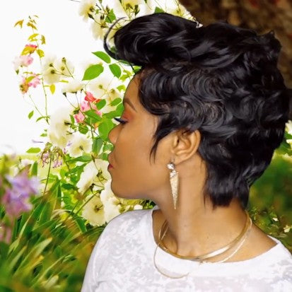 New Fashion Pixie  Basic Cap Wig