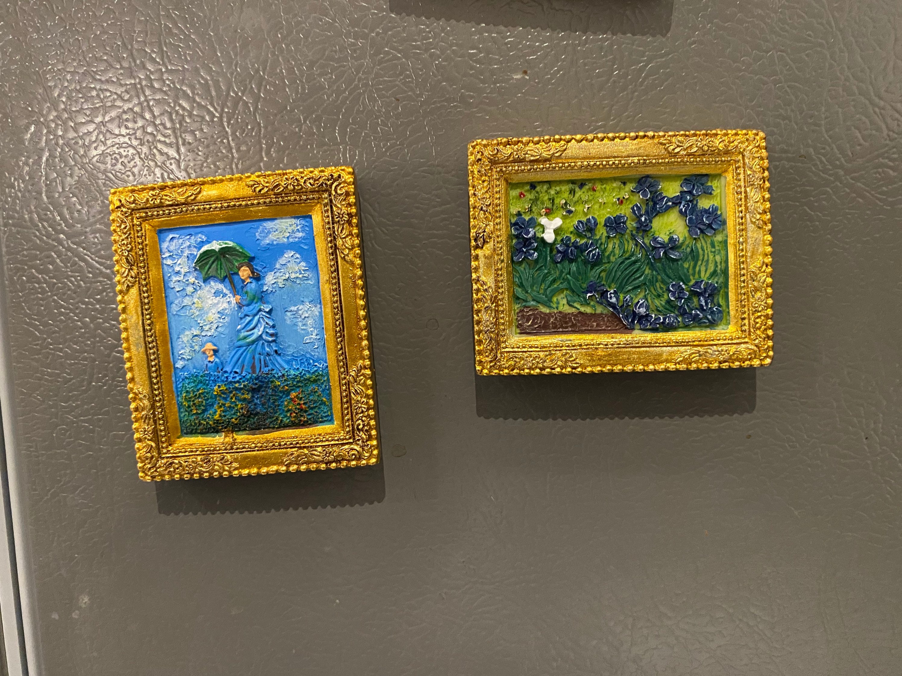 3D World Famous Painting Magnet | Miniature work of art