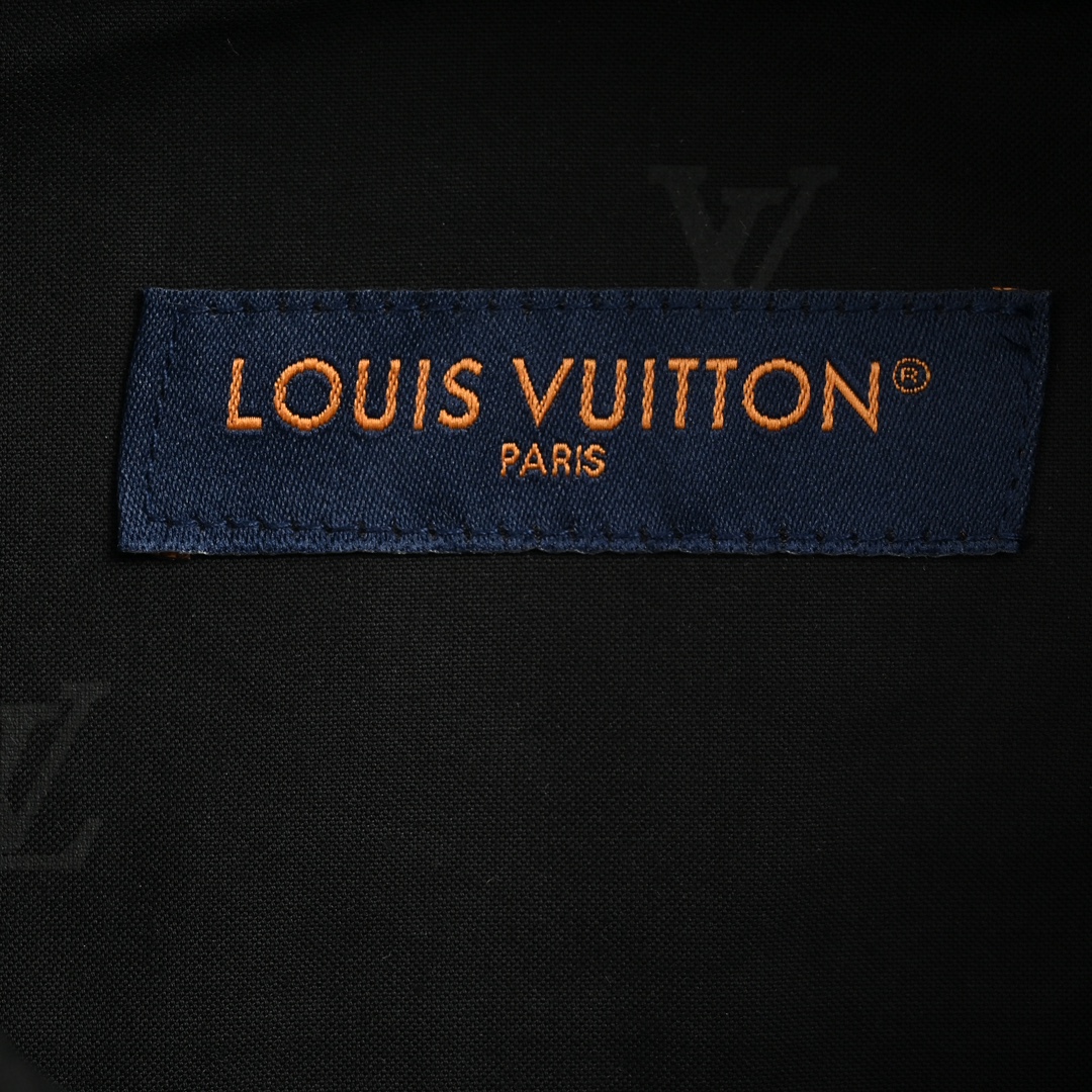 Louis Vuitton 24ss all-over small logo print shirt
