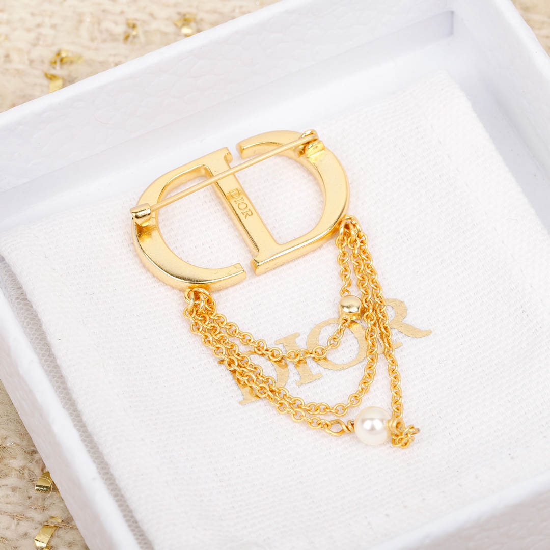 Dior Tassel Brooch