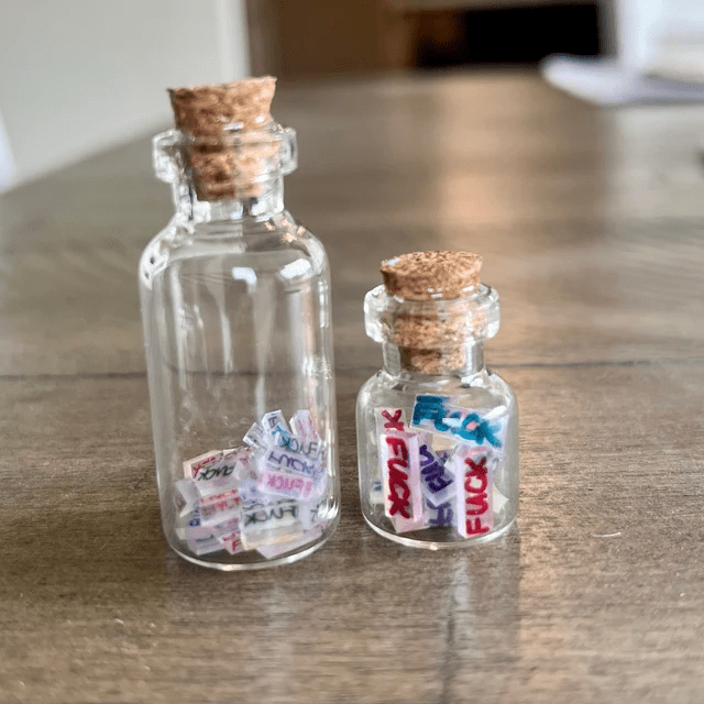Mini Jars of F*cks
