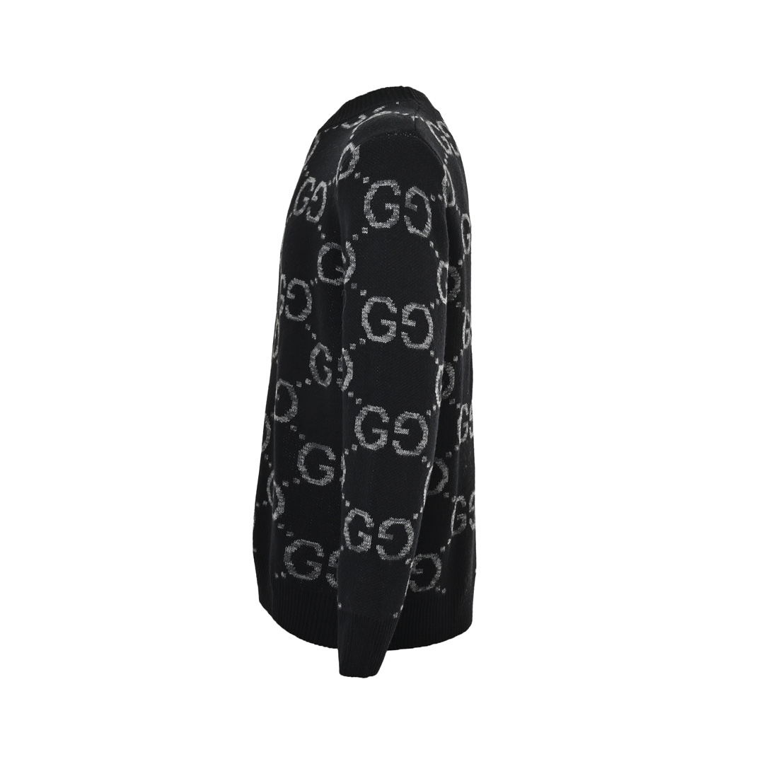 Gucci 24Fw Classic Interlocking Crew Neck Sweater