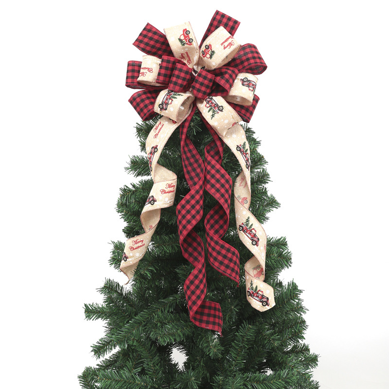 Handmade Christmas Tree Bow Ornament-BUY 2 FREE SHIPPING