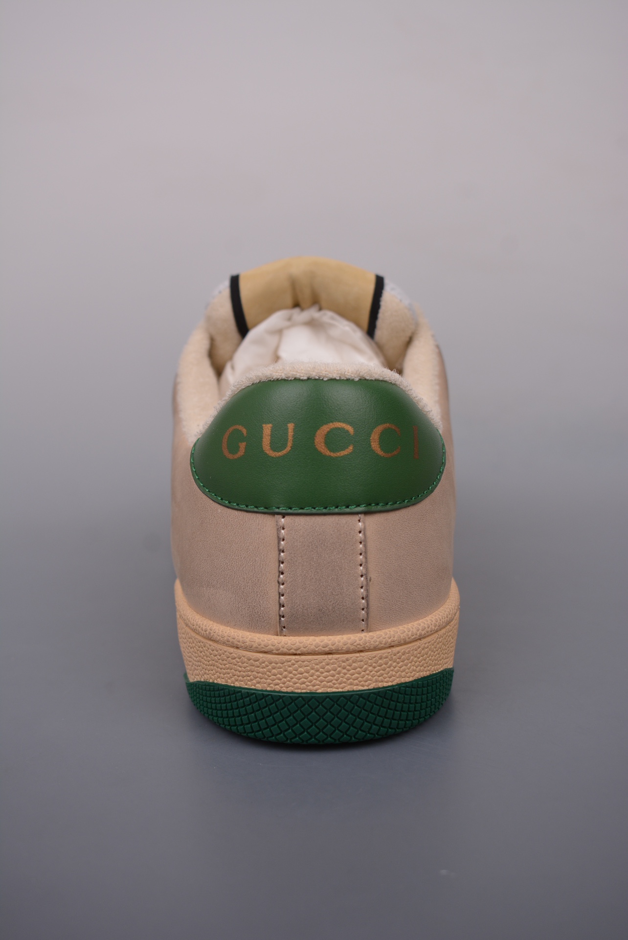 Gucci Screener GG Sneaker Low Off-White Perforated Distressed 546163 0YI20 9582