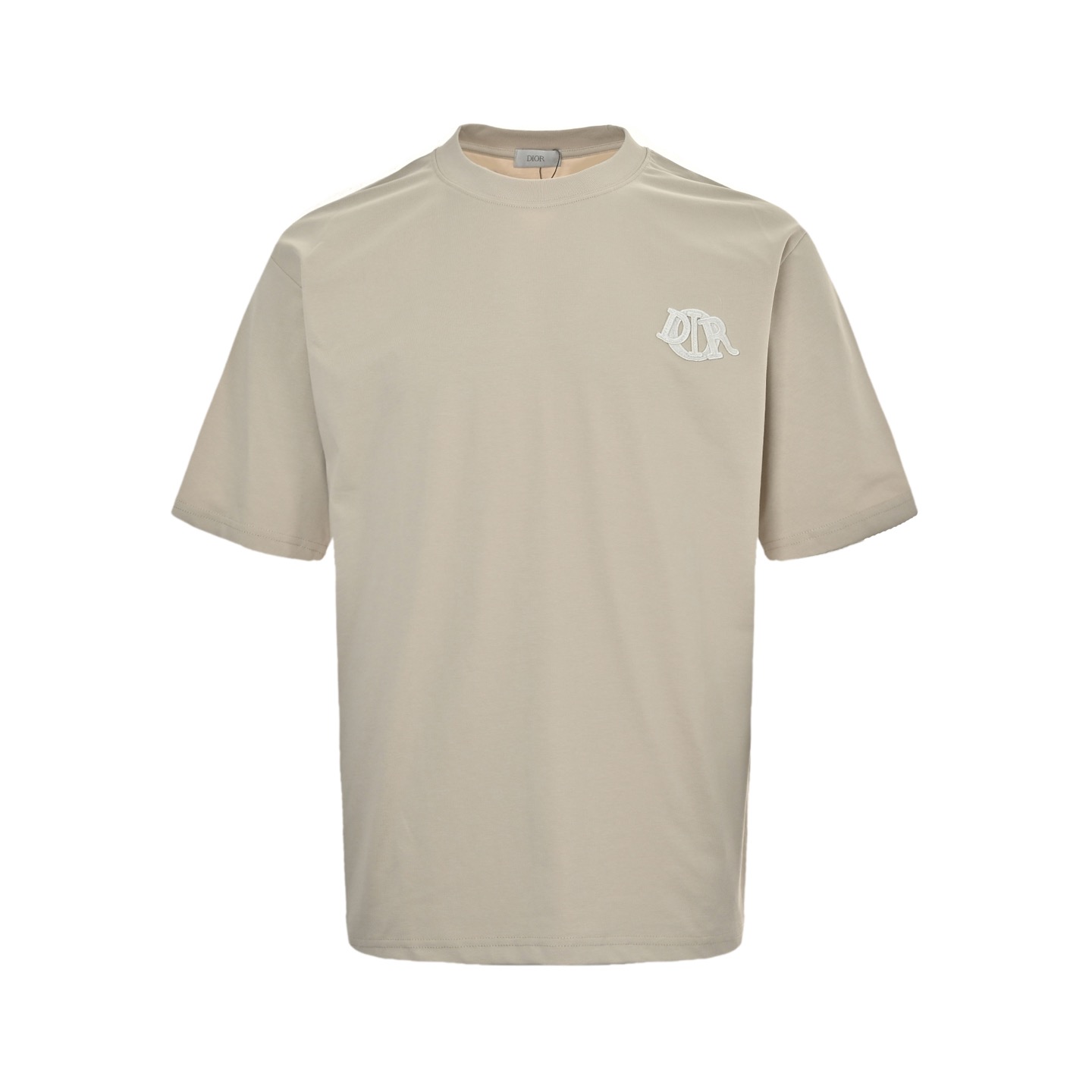 Dior 25ss chest embroidered patch short sleeves