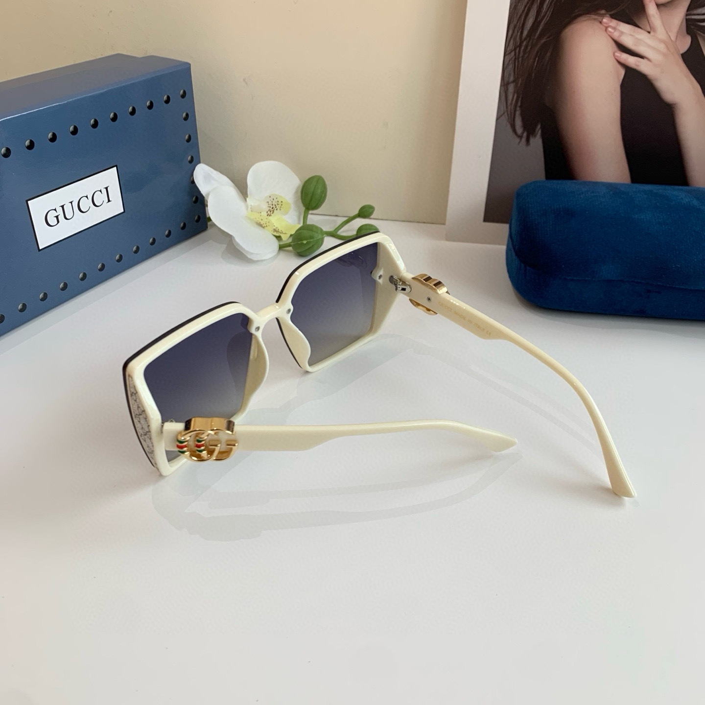 Gucci Square Frame Sunglasses