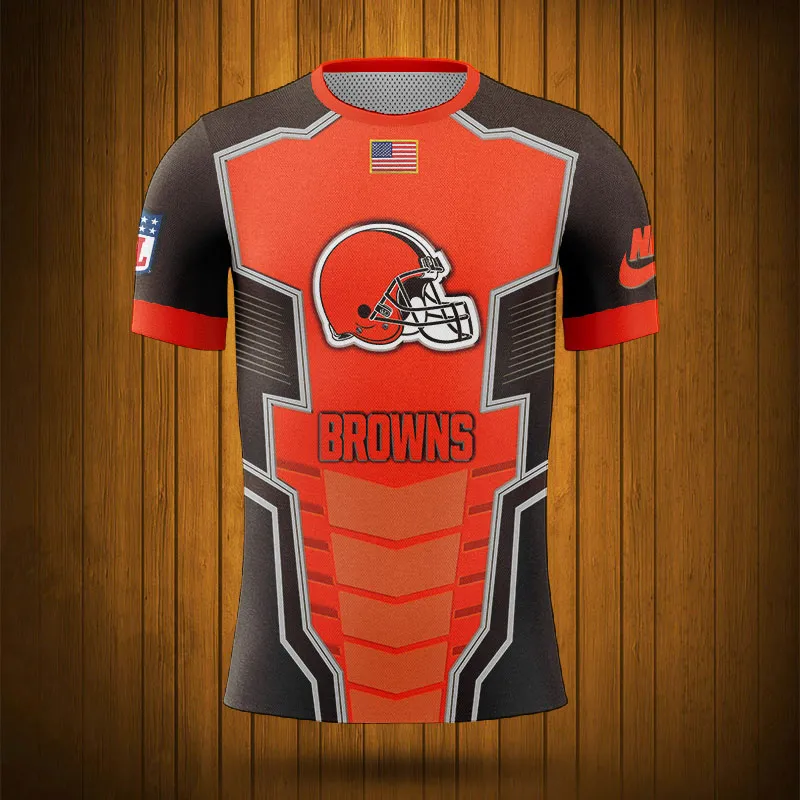 CLEVELAND BROWNS 3D HOODIE TTB4306