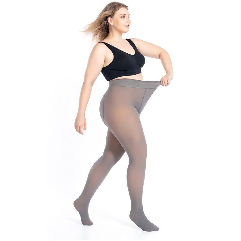 🔥LAST DAY 50% OFF🔥Flawless Legs Fake Translucent Warm Plush Lined Elastic Tights👖