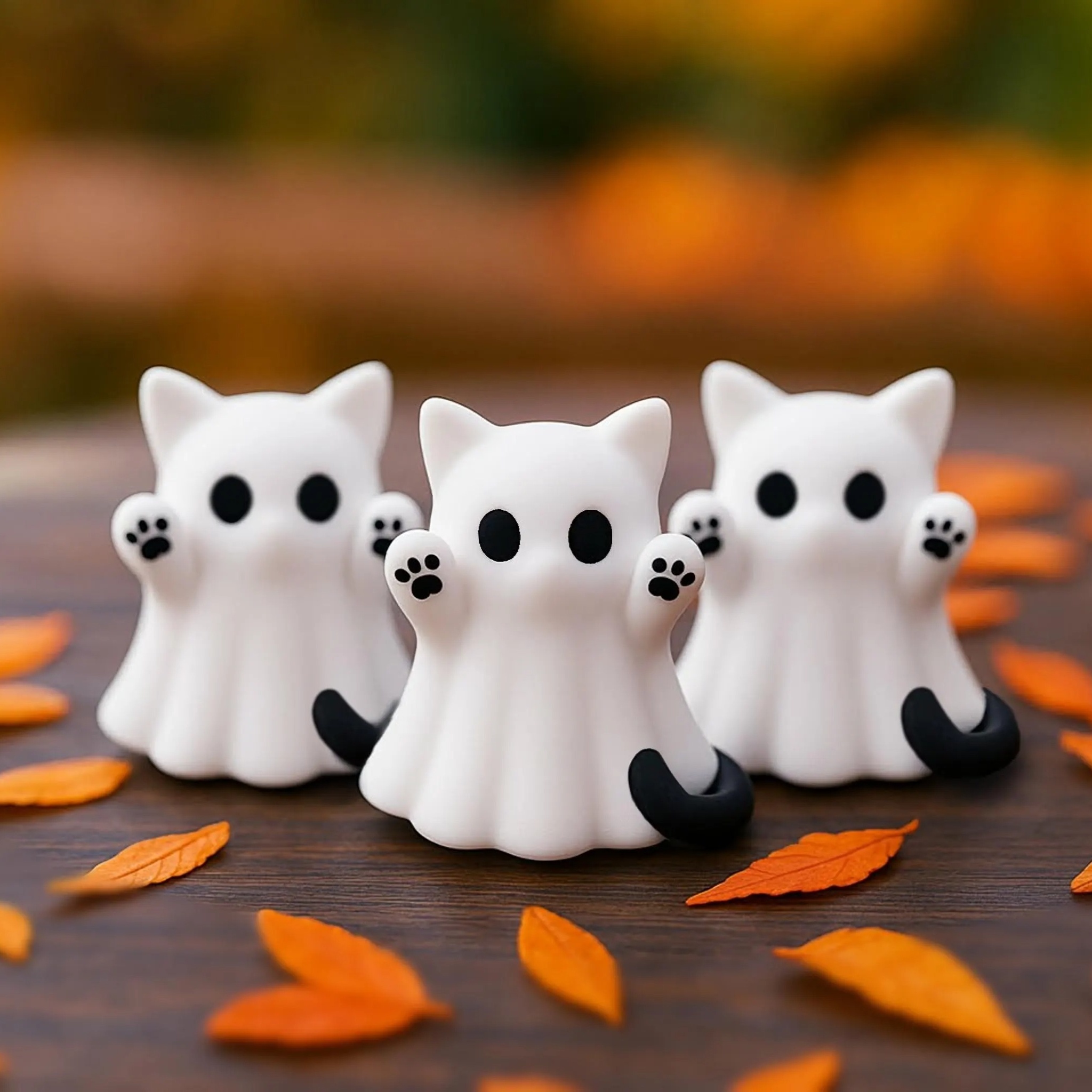 Tiny Ghost Cat