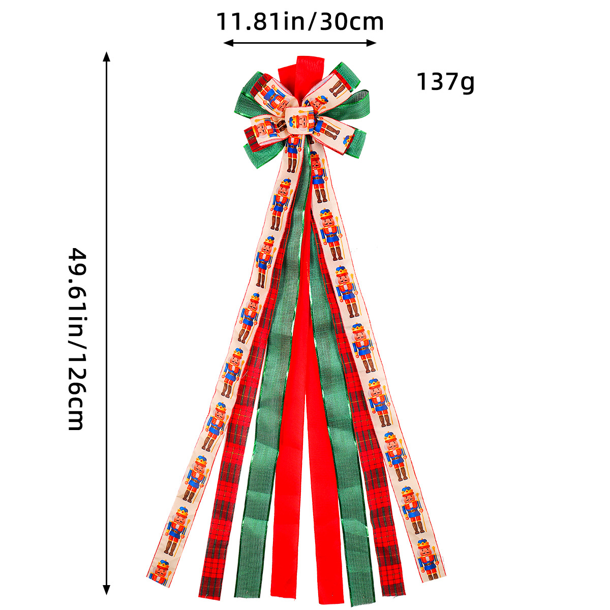 Handmade Christmas Tree Bow Ornament-BUY 2 FREE SHIPPING