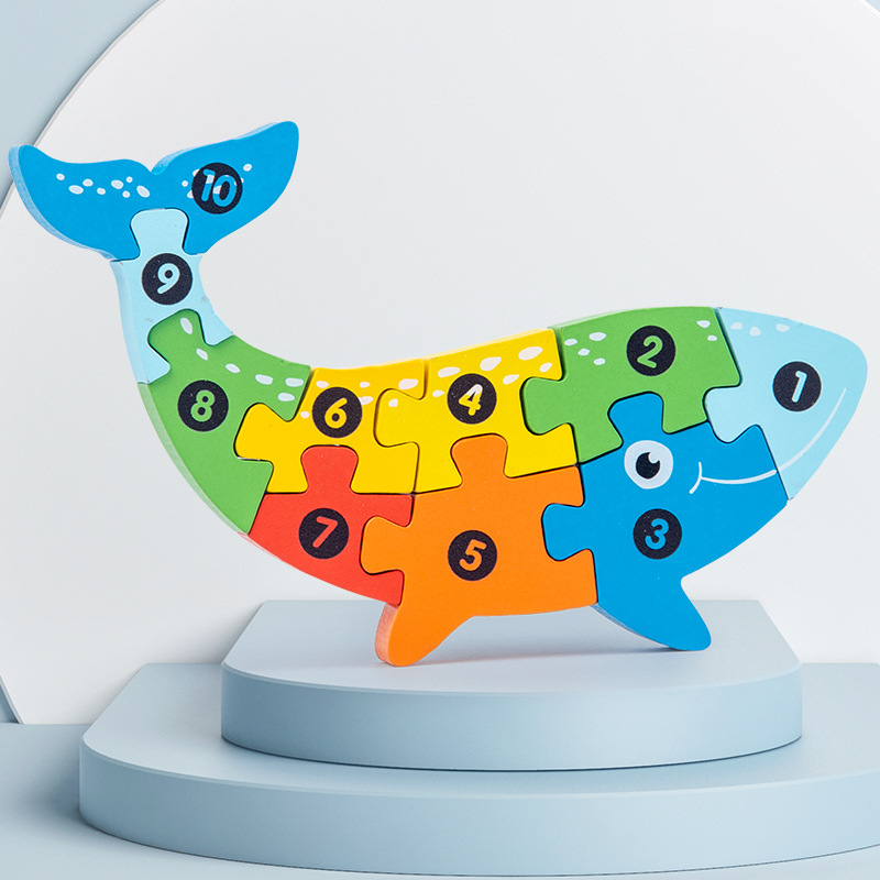 (🔥NEW YEAR HOT SALES 50% OFF)Three-dimensional wooden puzzle for children-BUY 2 GET 10% OFF
