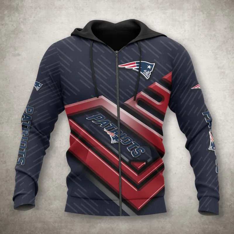 NEW ENGLAND PATRIOTS 3D HOODIE DK4393