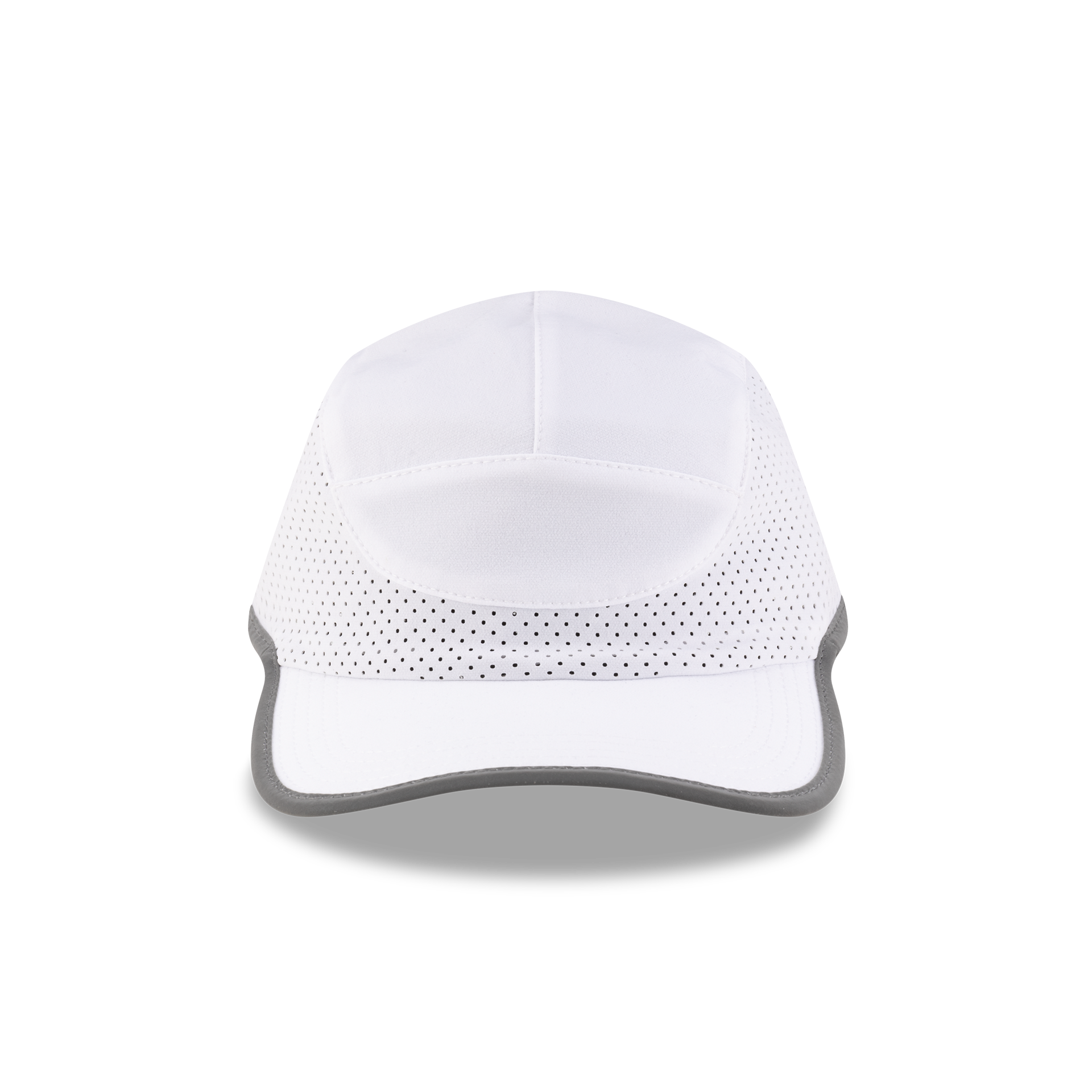 New Era Branded Train Performance Optic White Runner Hat