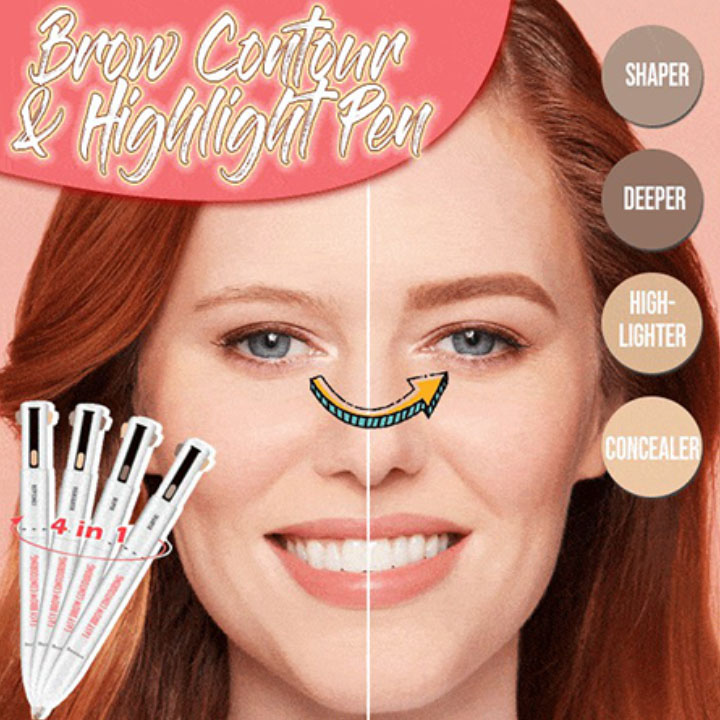 4-In-1 Brow Contour & Highlight Pen (BUY 3 GET EXTRA 30% OFF)