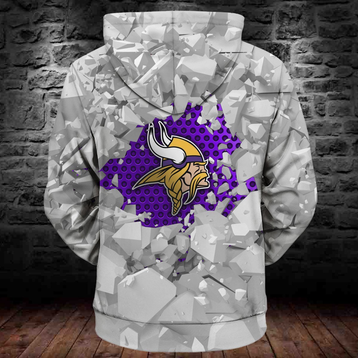 VIKINGS HOODIE 3D ICE14
