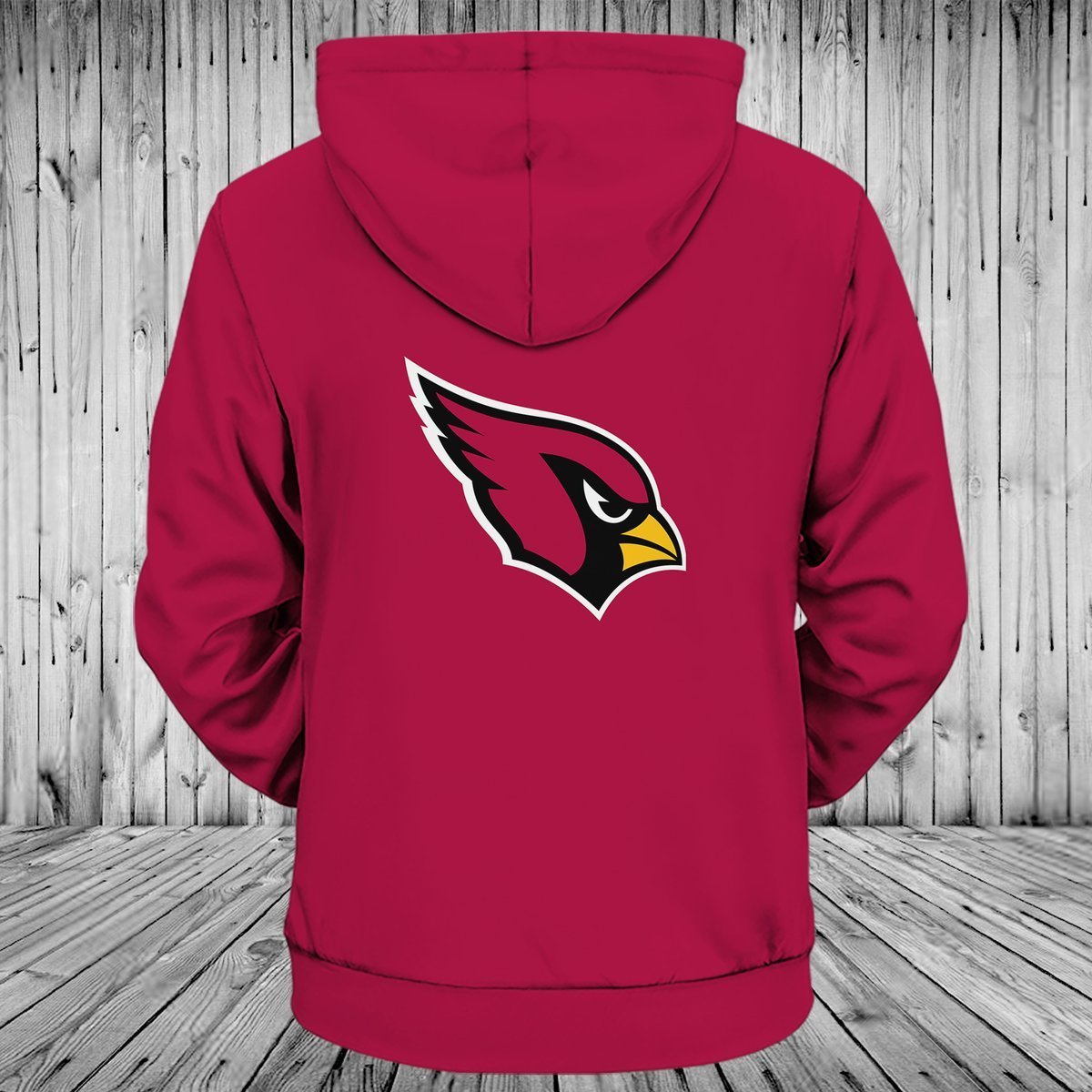 CARDINALS 3D HOODIE 27