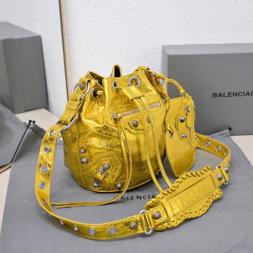 Balenciaga Le Cagole Small Bucket Bag