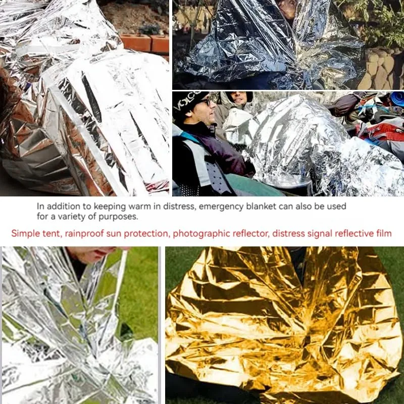 Outdoor warm emergency blanket🔥