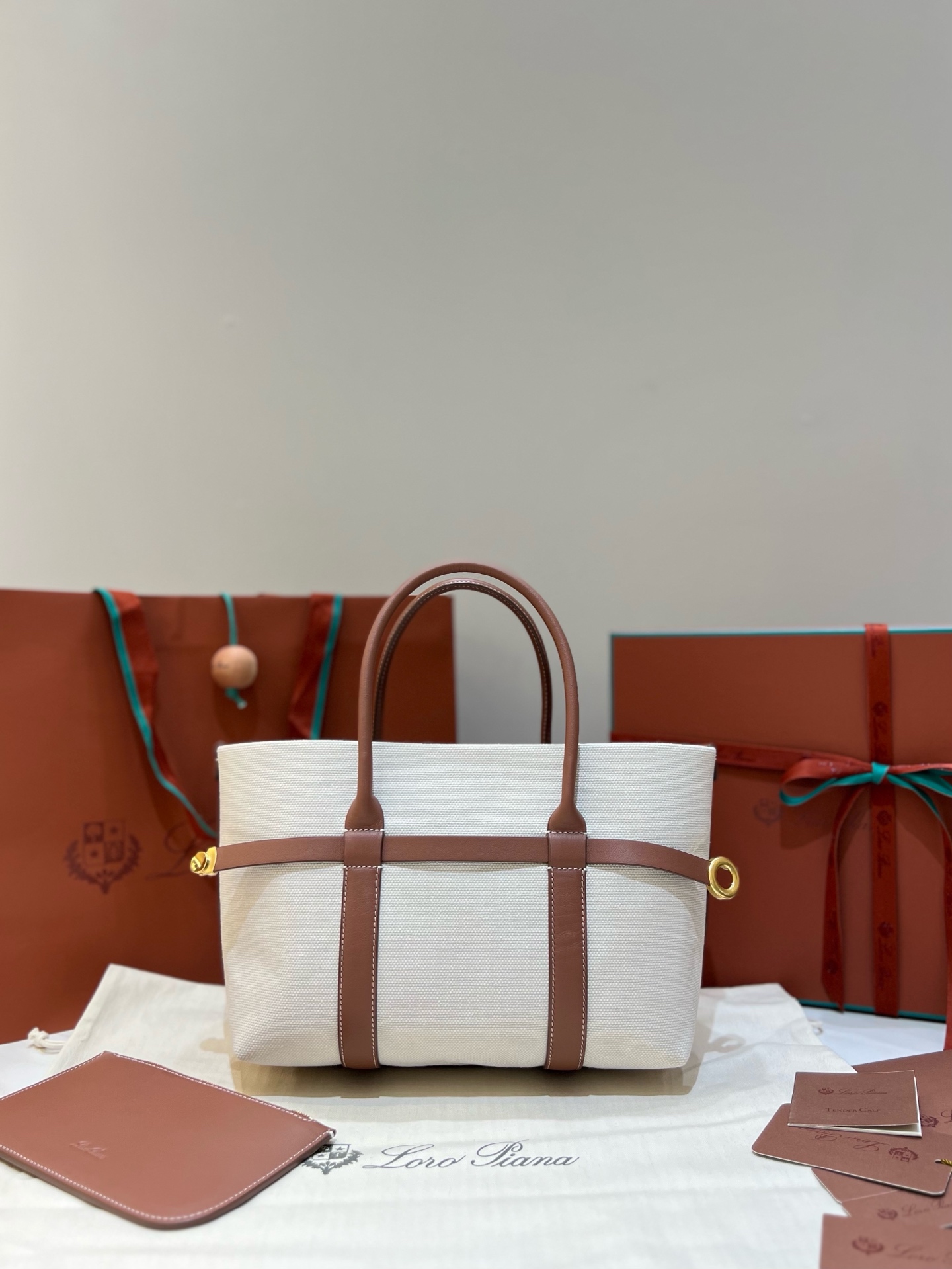 Loro Piana Ghiera Small Shopper
