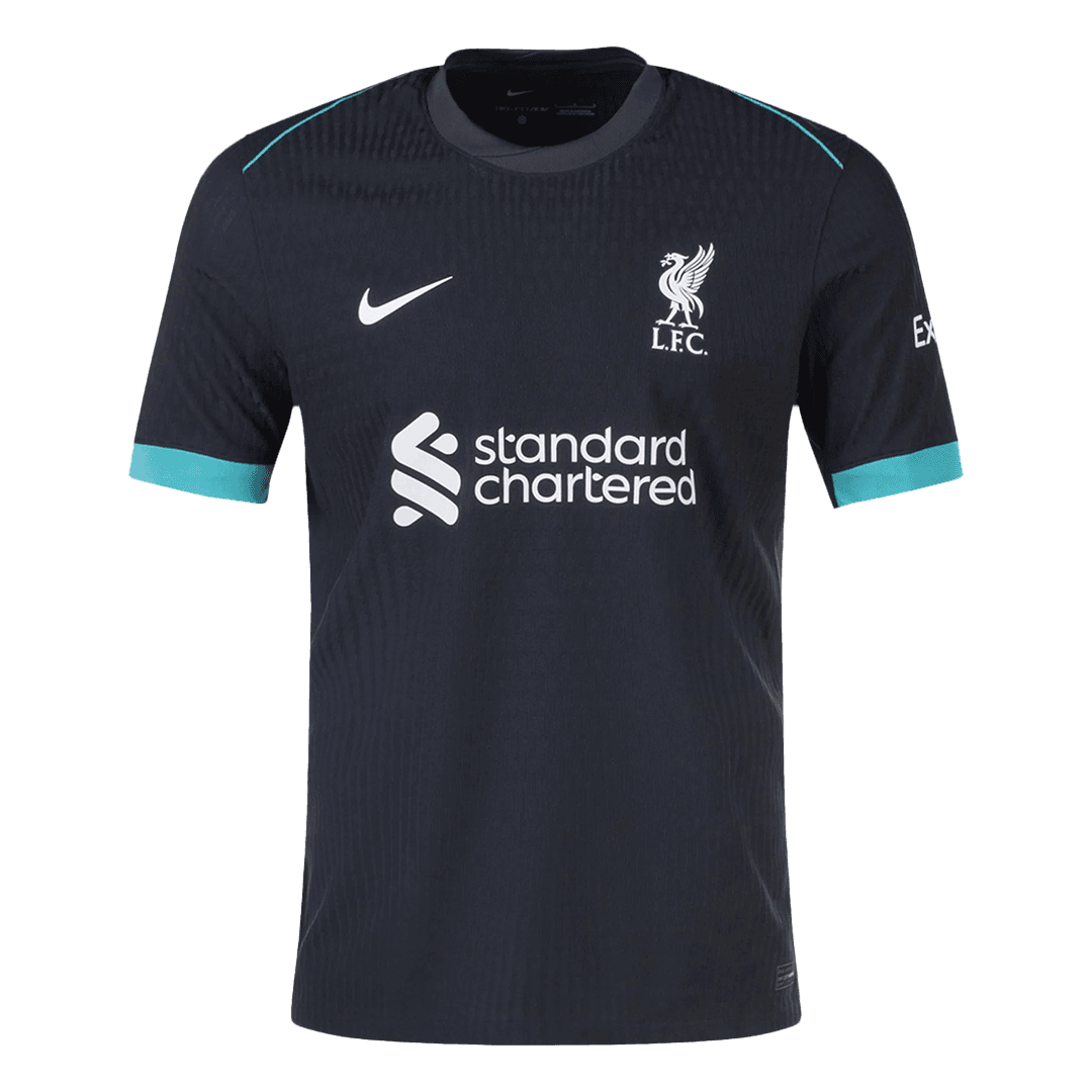 Authentic M.SALAH #11 Liverpool Away Football Shirt 2024/25