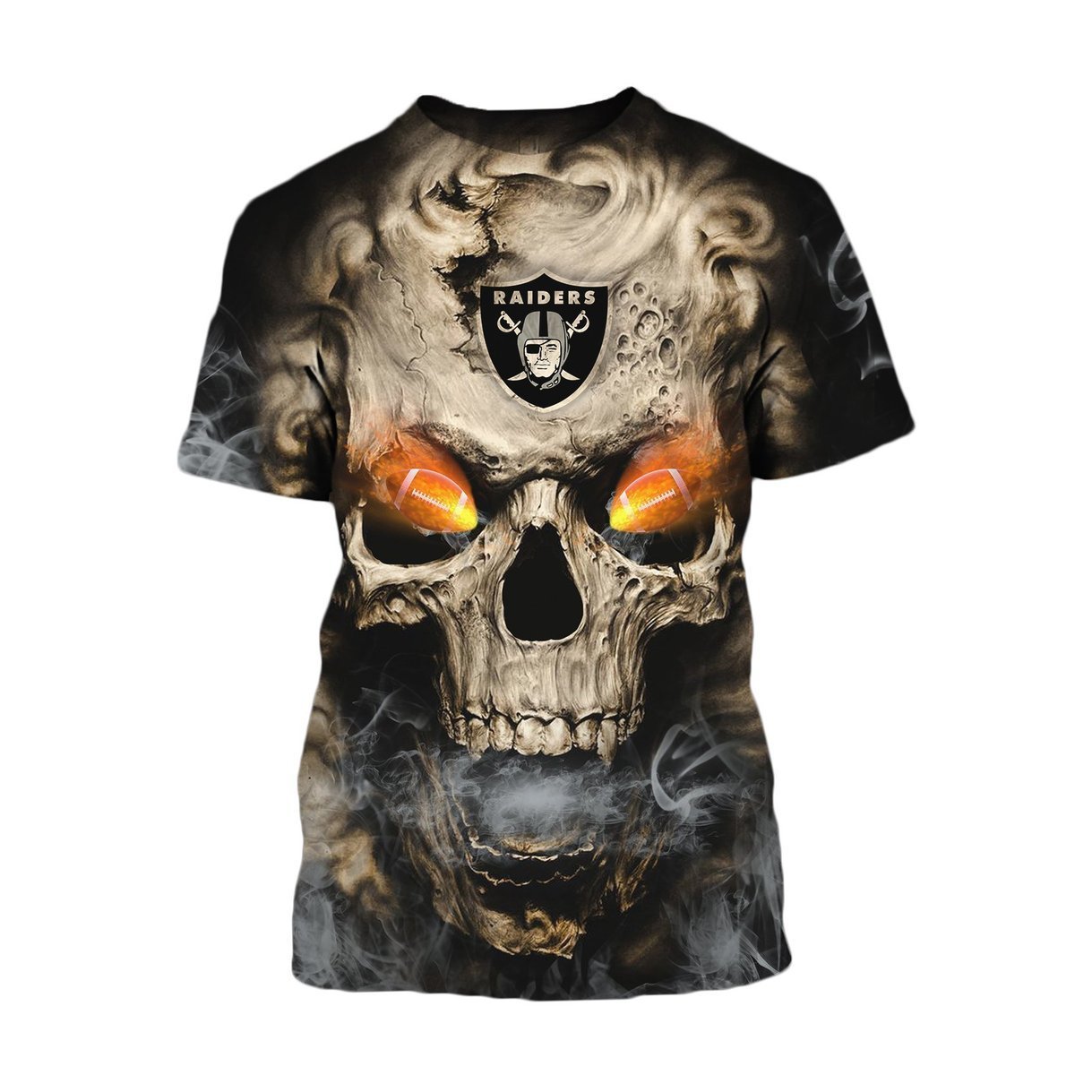 RAIDERS 3D HOODIE SKULL 08