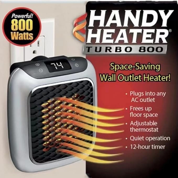 🌡️🌡️Portable Fan Heaters 800W