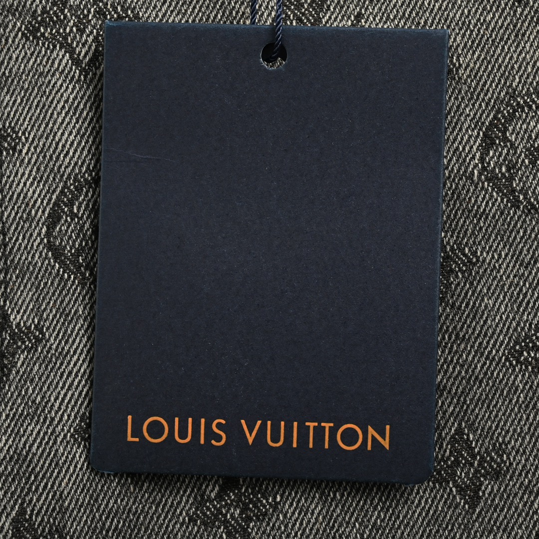 Louis Vuitton 24Fw Grey Monochrome Jacquard Jeans