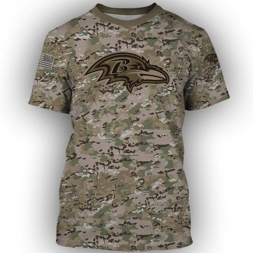 BALTIMORE RAVENS 3D HOODIE BBRR004