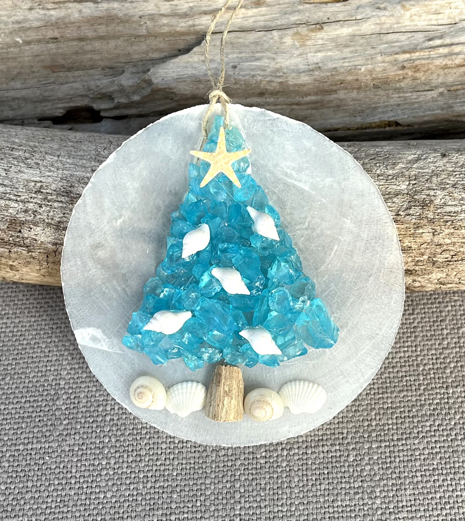 Beach Christmas Ornament