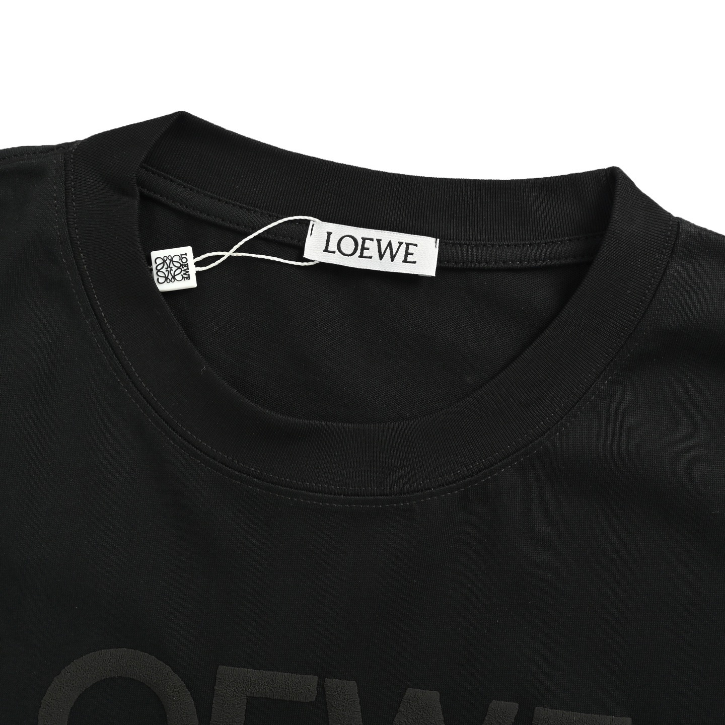 Loewe 25ss foam four-leaf clover short sleeve