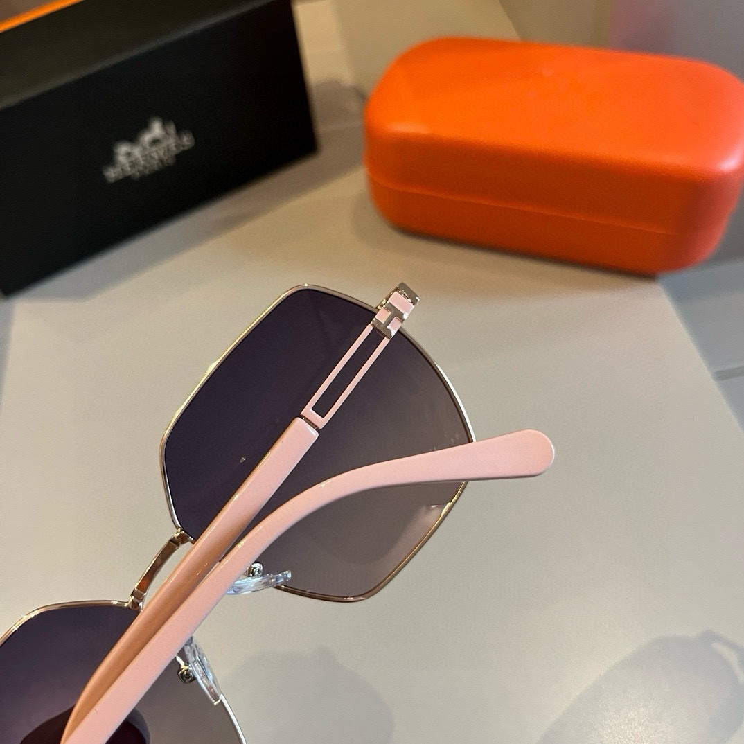 Hermes Square Frame Sunglasses