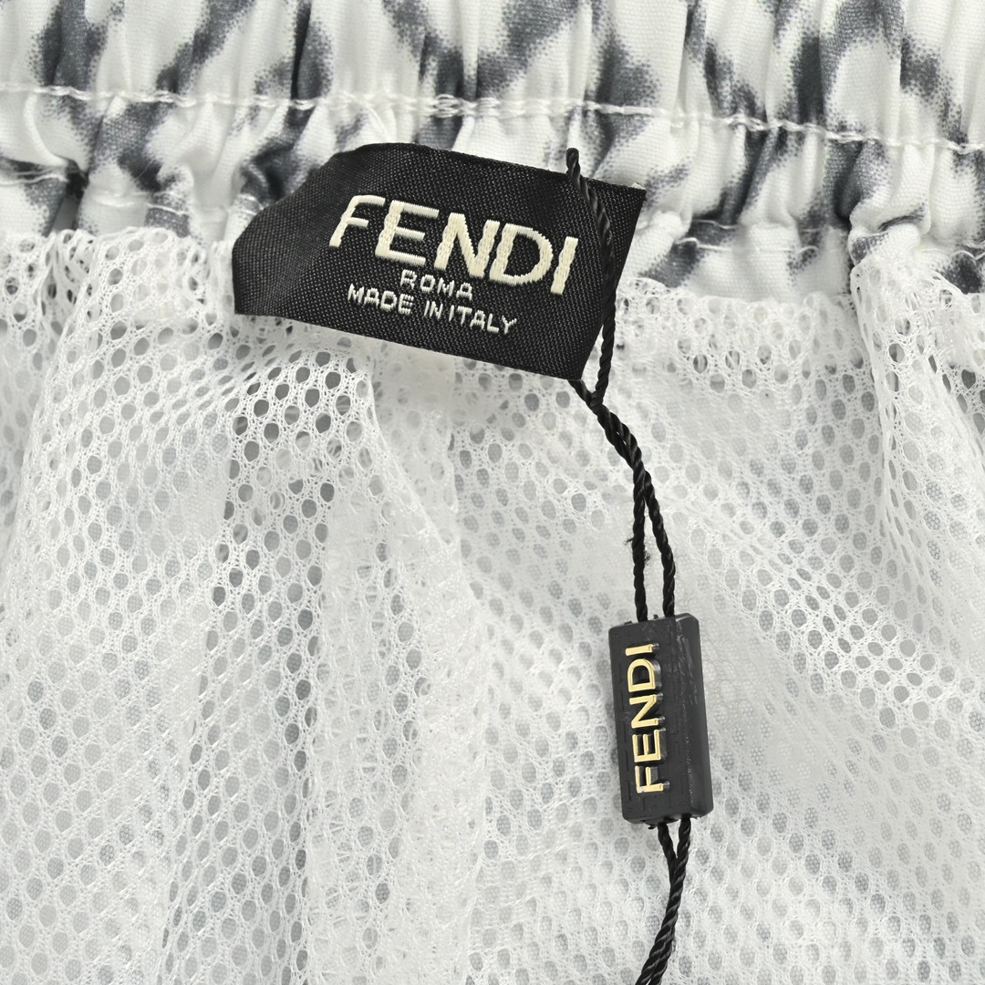Fendi 24ss FF full print shorts