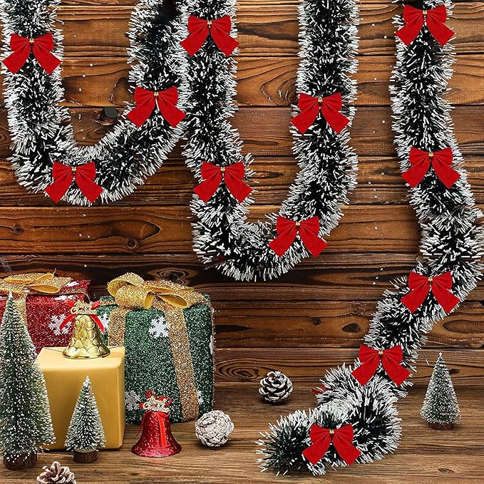 💐💐Christmas Metal Flower Strip Decoration
