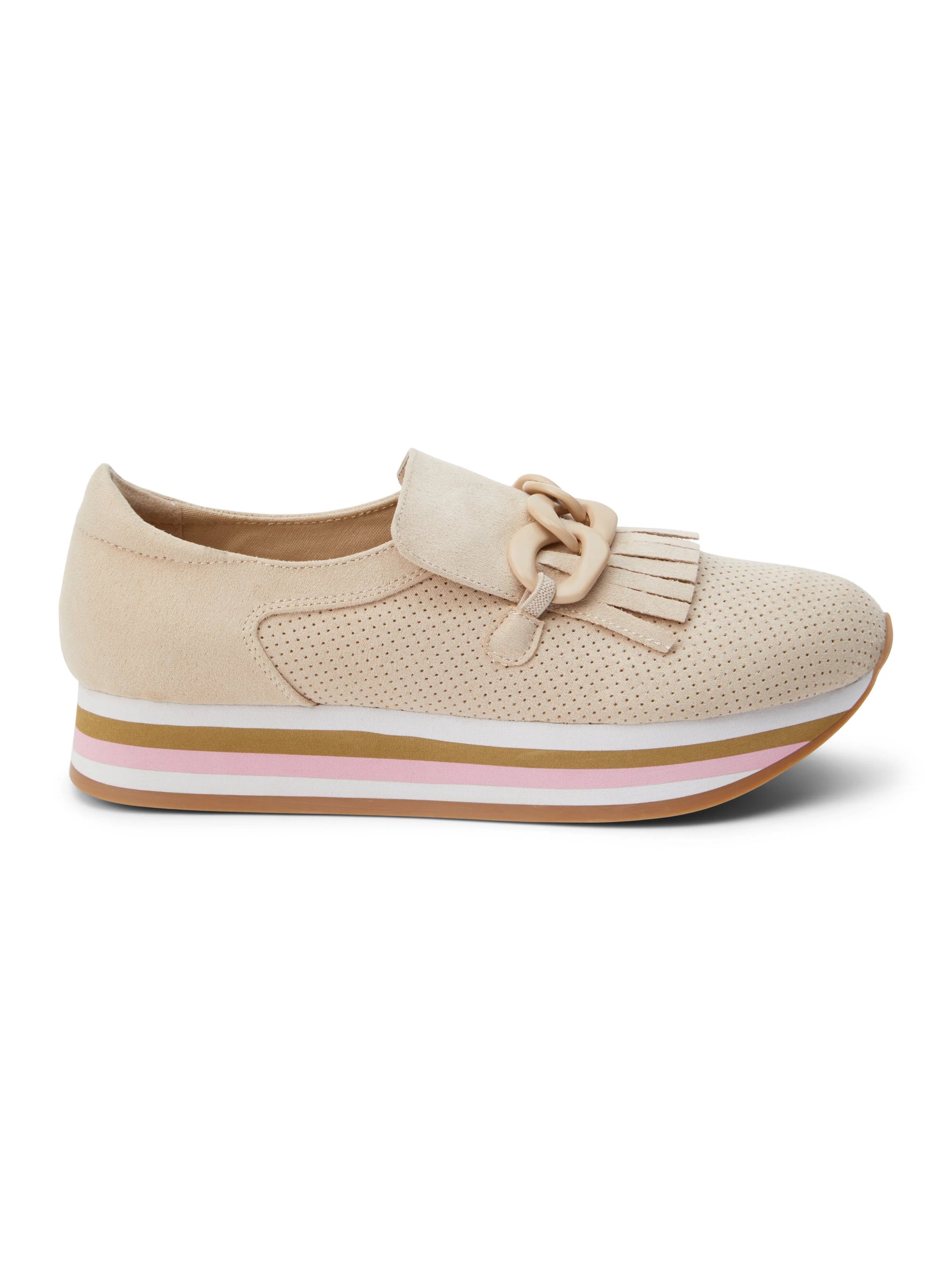 BESSIE LOAFER-BEIGE