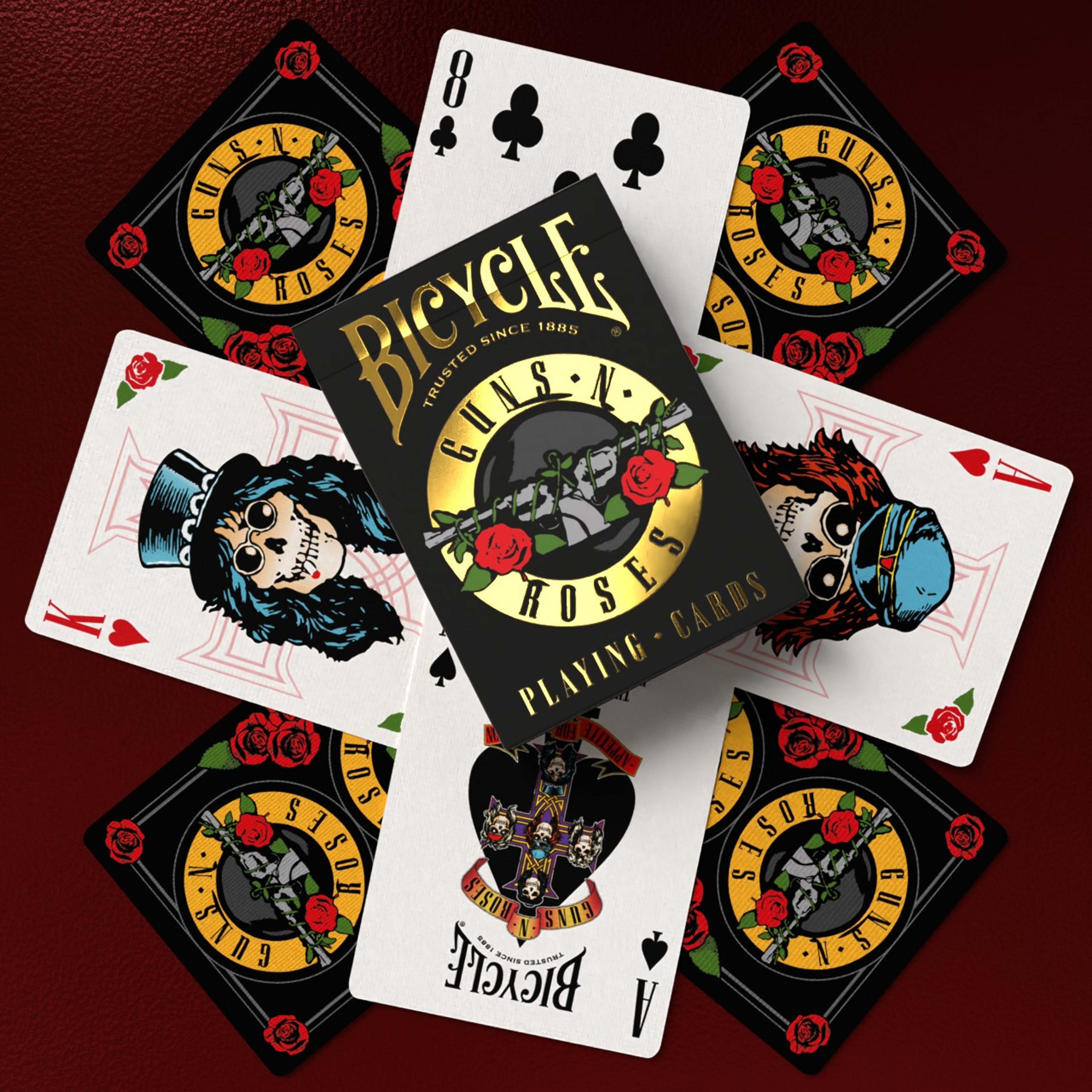 Guns N’ Roses Playing Cards