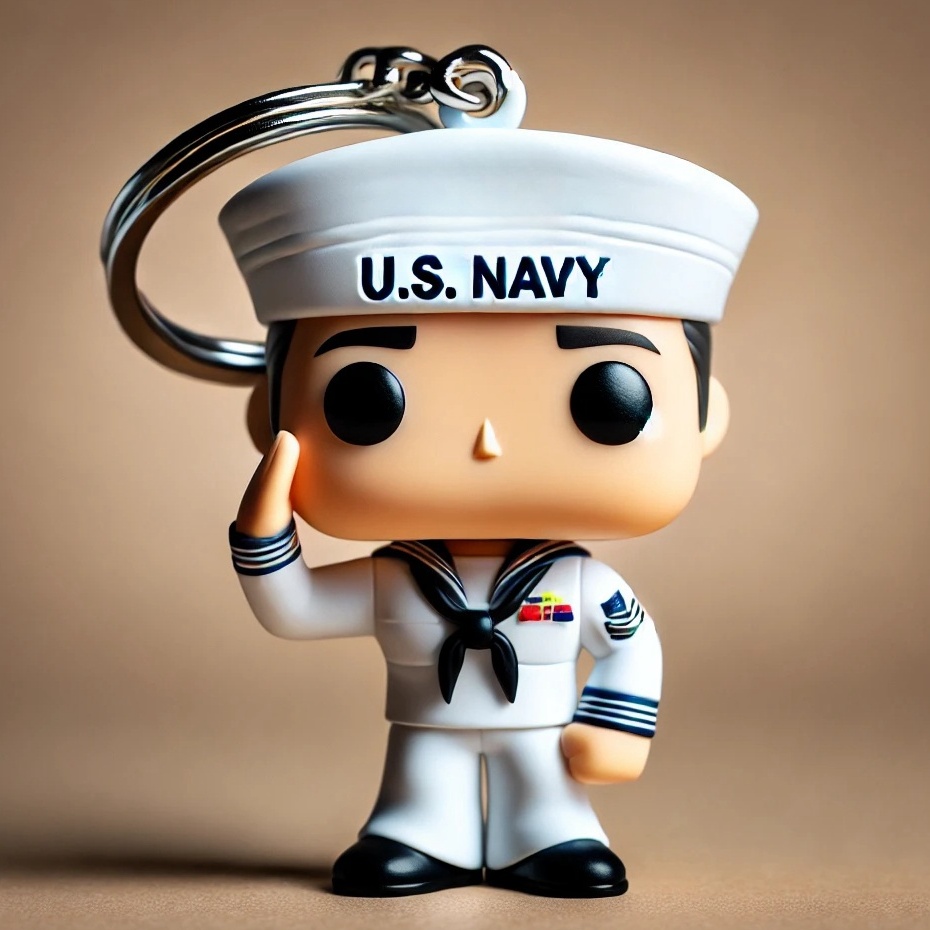 U.S Military POP Keychains
