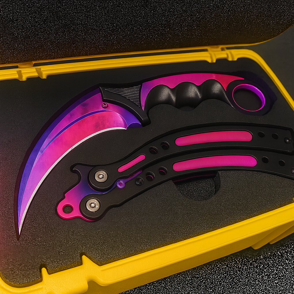 Doppler Butterfly Karambit Set