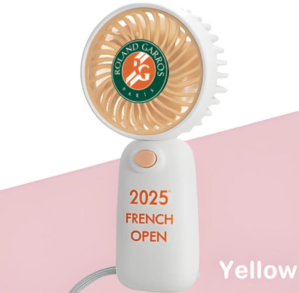 2025 French Open Limited Mini Handheld Fan