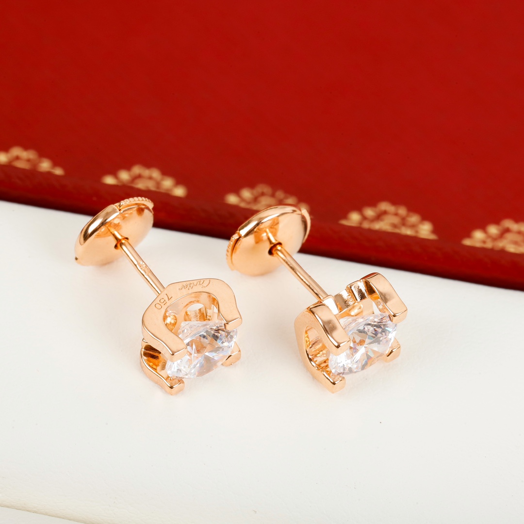 Cartier Horn Diamond Earrings