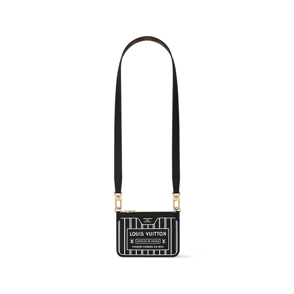 Louis Vuitton NEVERFULL BANDOULIÉRE INSIDE OUT BB Handbag M12099