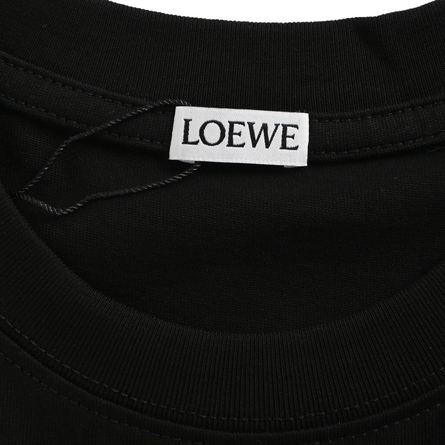 Loewe 25ss wave logo print short sleeves