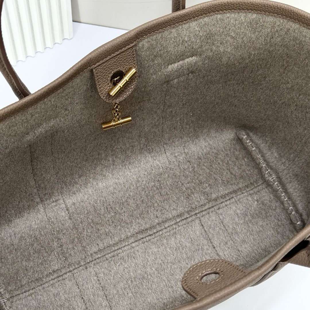 Loro Piana Ghiera Shoer Small Shopping Bag FAO7473