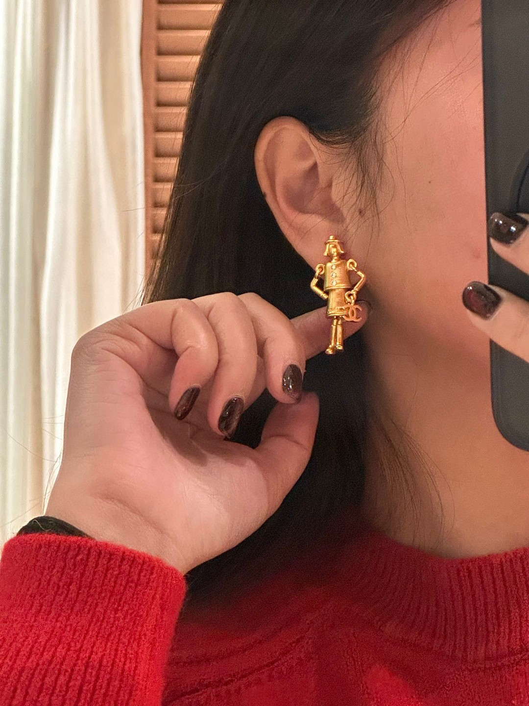Chanel Doll Earrings