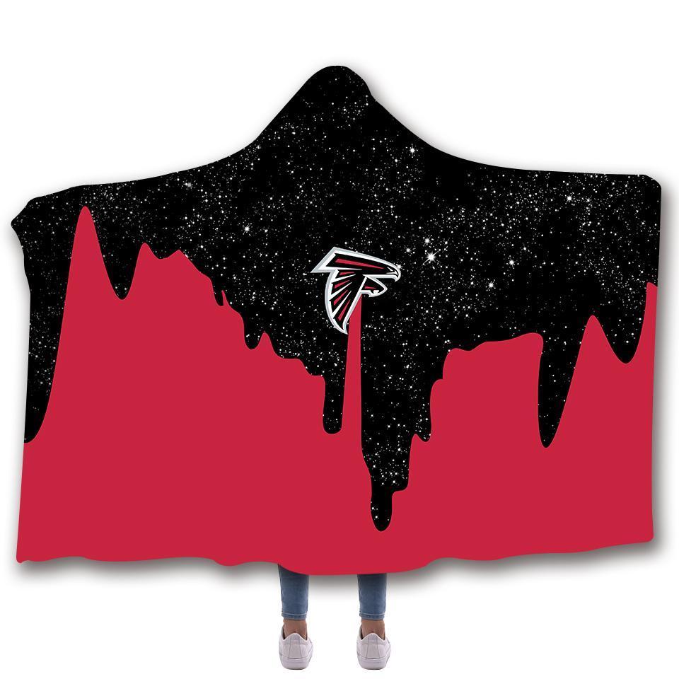 ATLANTA FALCONS CLASSIC 3D HOODED BLANKET