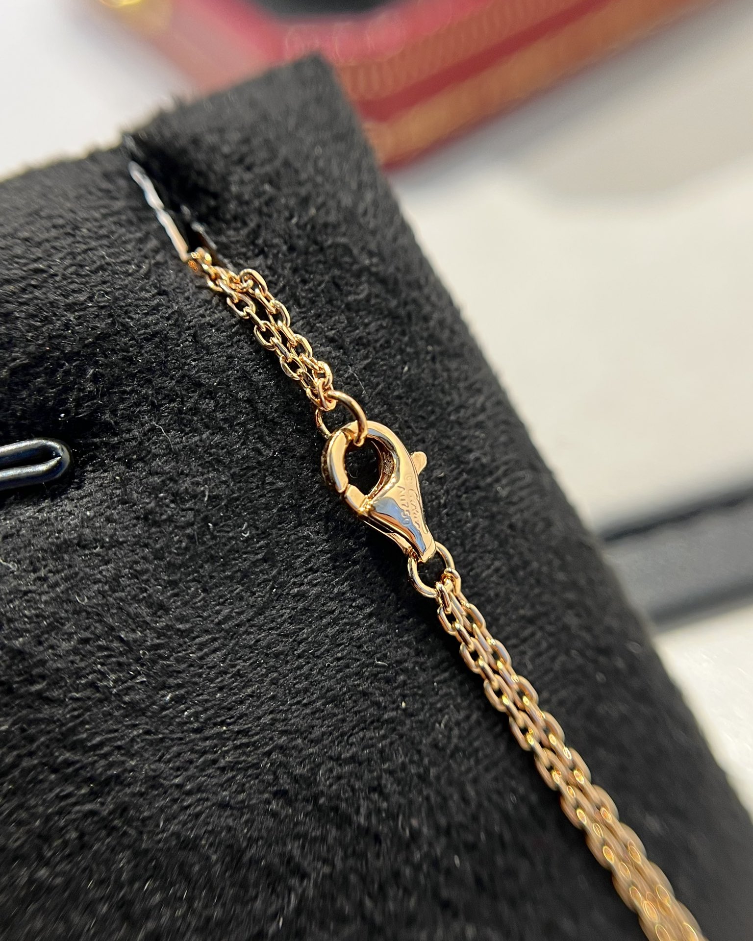 Cartier r Love series small cake necklace