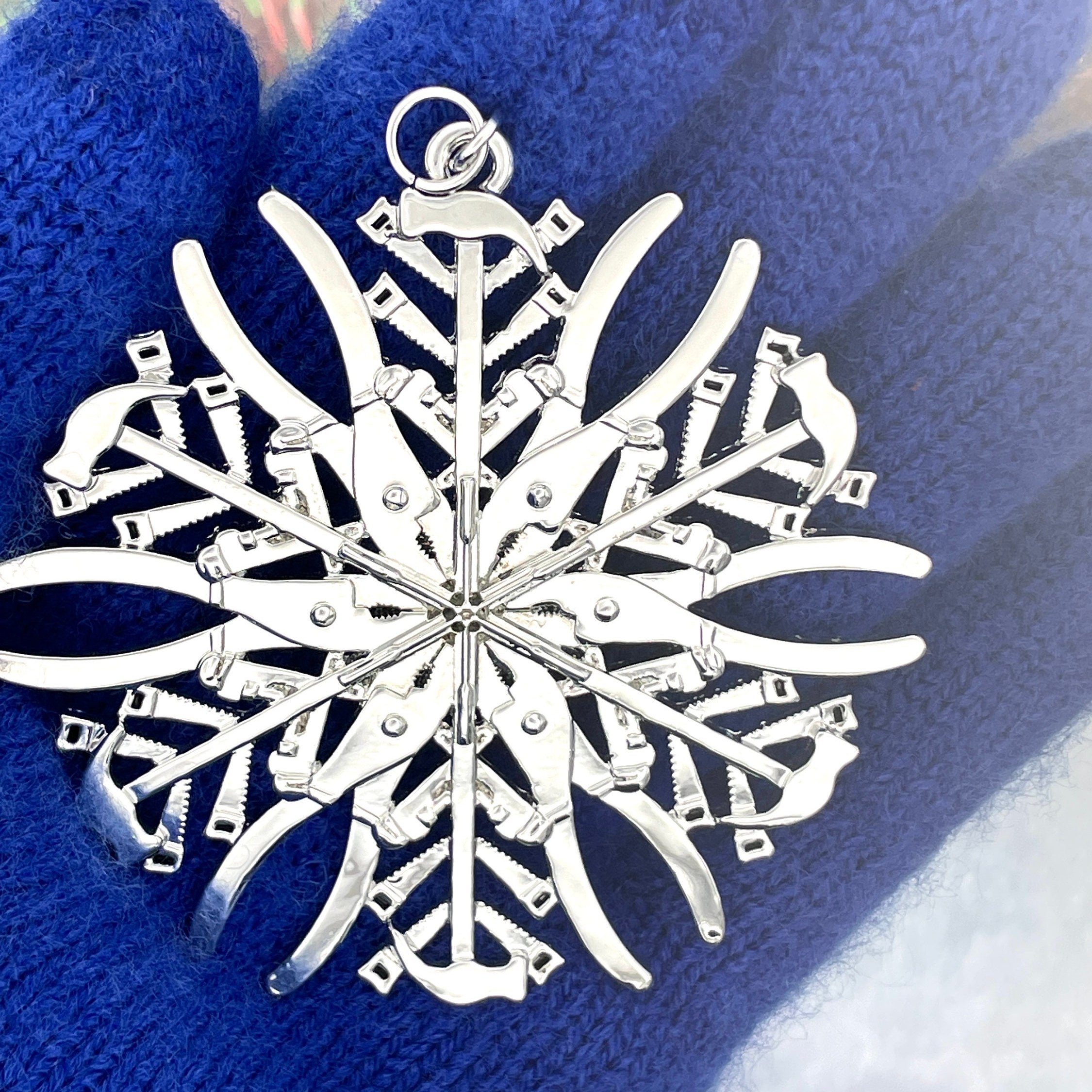 Handyman's🛠️❄️Snowflake Ornament