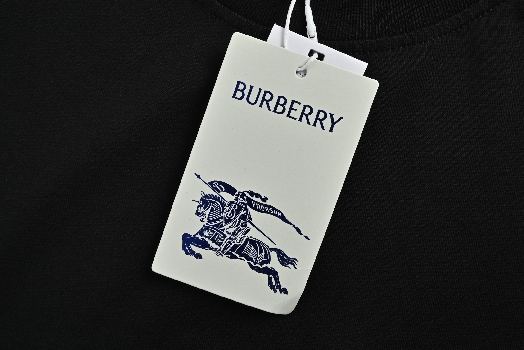 Burberry 25ss hem warhorse patch label short sleeve
