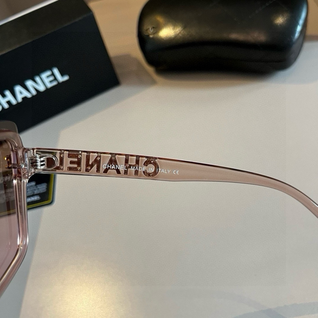 Chanel rimless sunglasses